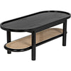 Noir Amore Coffee Table - Mindi & Caning, 20"