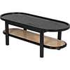 Noir Amore Coffee Table - Mindi & Caning, 20"