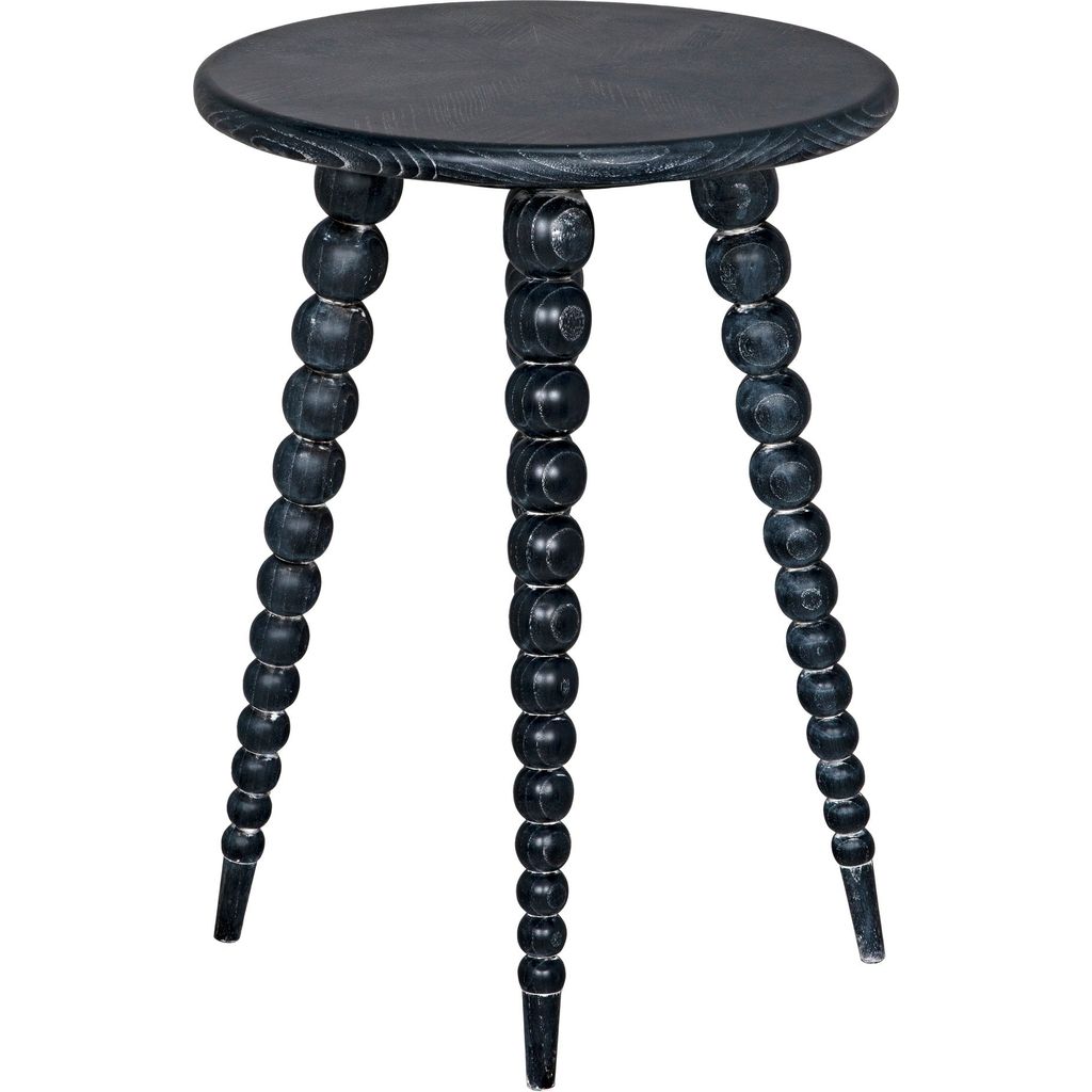 Noir Rebecca Side Table - Mindi, 19.5"