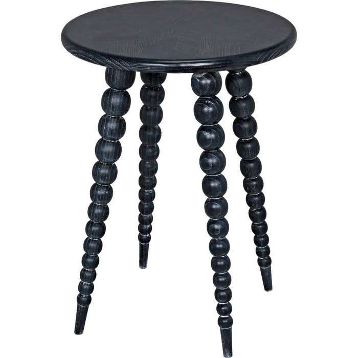 Noir Rebecca Side Table - Mindi, 19.5"