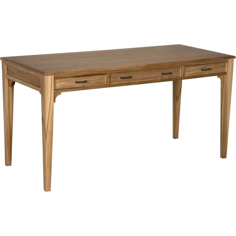 Noir Ambrose Desk, Bleached Teak, 60