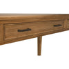 Noir Ambrose Desk, Bleached Teak, 60" W