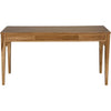 Noir Ambrose Desk, Bleached Teak, 60" W