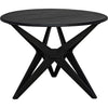 Noir Victor Dining Table, Charcoal Black - Sungkai/Mindi & Veneer, 39"