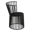 Noir Ellsworths Chair - Industrial Steel, 27" W