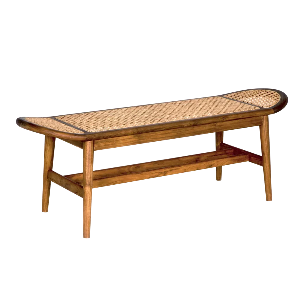 Primary vendor image of Noir Wayland Bench, Teak, 55.5" W