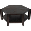 Noir Yuhuda Coffee Table, Sombre Finish - Mindi, 46"