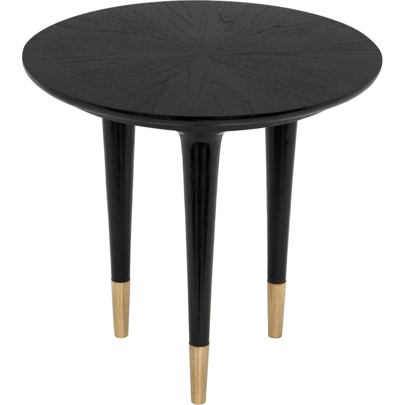 Primary vendor image of Noir Maganini Side Table - Sungkai/Mindi & Brass Caps, 25