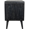 Noir Bart Chest, Cinder Black - Mindi & Veneer, 36" W