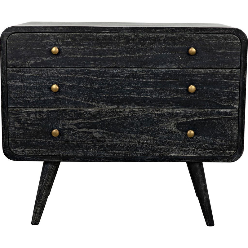 Primary vendor image of Noir Bart Chest, Cinder Black - Mindi & Veneer, 36