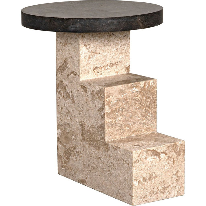 Primary vendor image of Noir Barnes Side Table - Marble, 16"