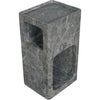 Noir Murakami Side Table - Marble, 10"