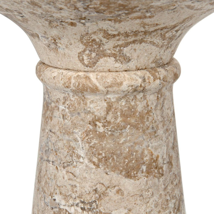 Noir Architect Side Table, C - Marble, 14"