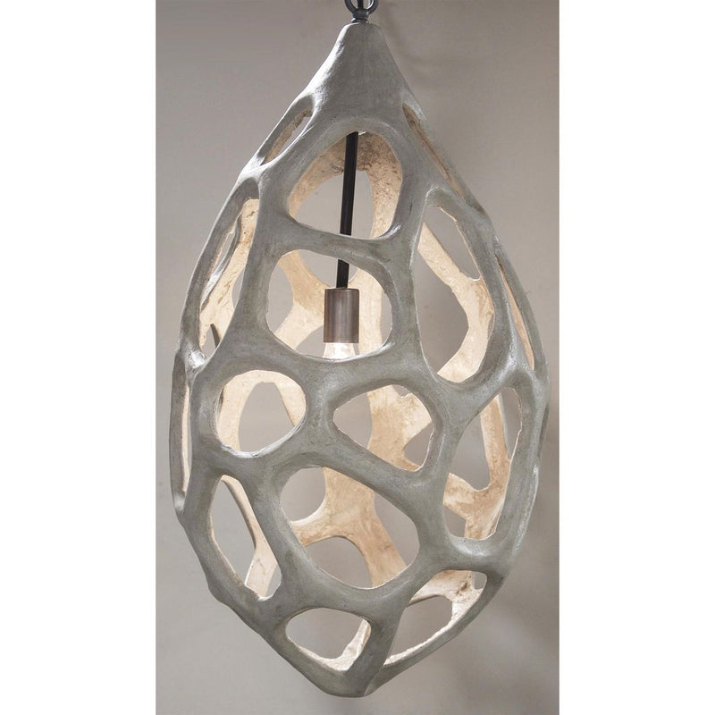 Primary vendor image of Noir Guscio Pendant, Oval - Fiber Cement