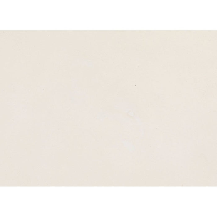 Noir Laramy Side Table, White Fiber Cement, 20"