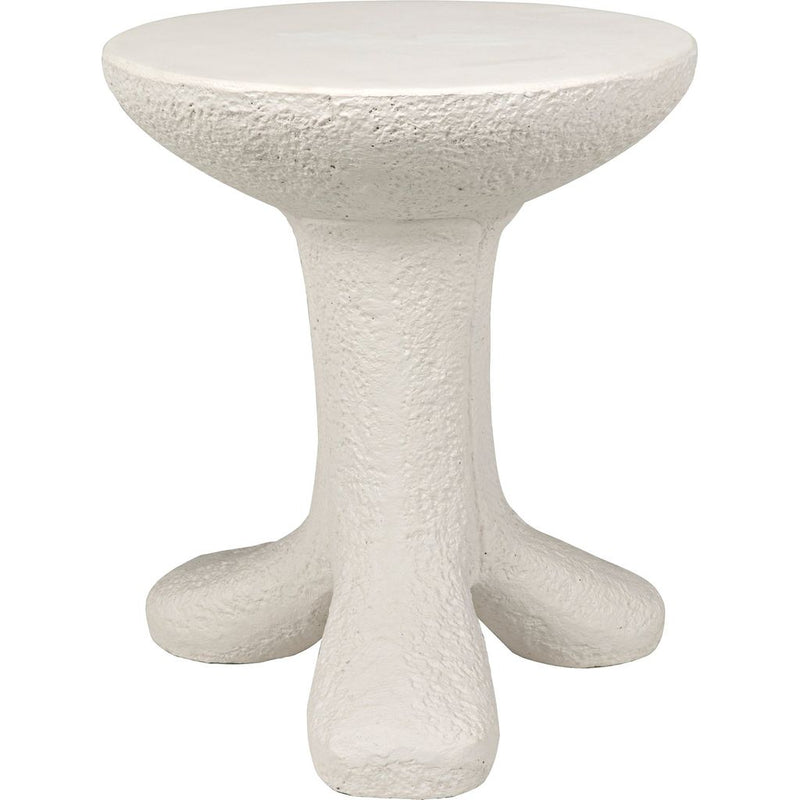 Primary vendor image of Noir Laramy Side Table, White Fiber Cement, 20