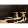 Noir Haruki Side Table - Fiber Cement, 19.5"