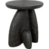 Noir Haruki Side Table - Fiber Cement, 19.5"