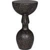 Noir African Side Table - Fiber Cement, 14"