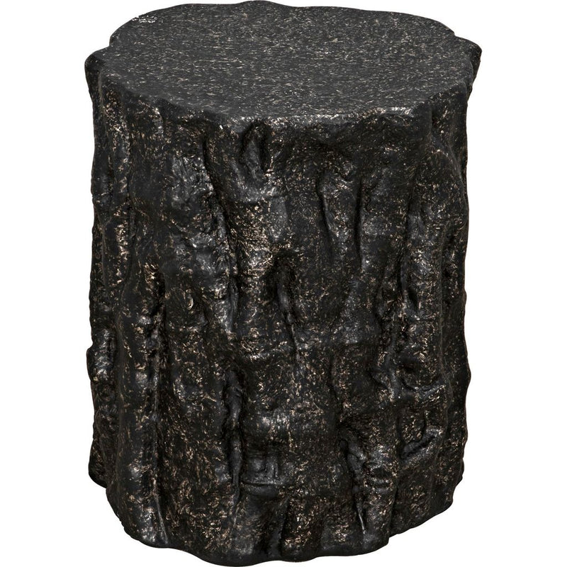 Primary vendor image of Noir Damono Stool/Side Table, Black Fiber Cement, 16