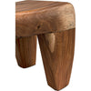 Noir Sumo Stool, Munggur, 16" W