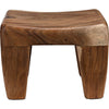 Noir Sumo Stool, Munggur, 16" W