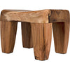 Noir Sumo Stool, Munggur, 16" W