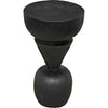 Noir Nogozi Side Table - Munggur, 13"