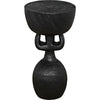 Noir Achebe Side Table - Munggur, 14"