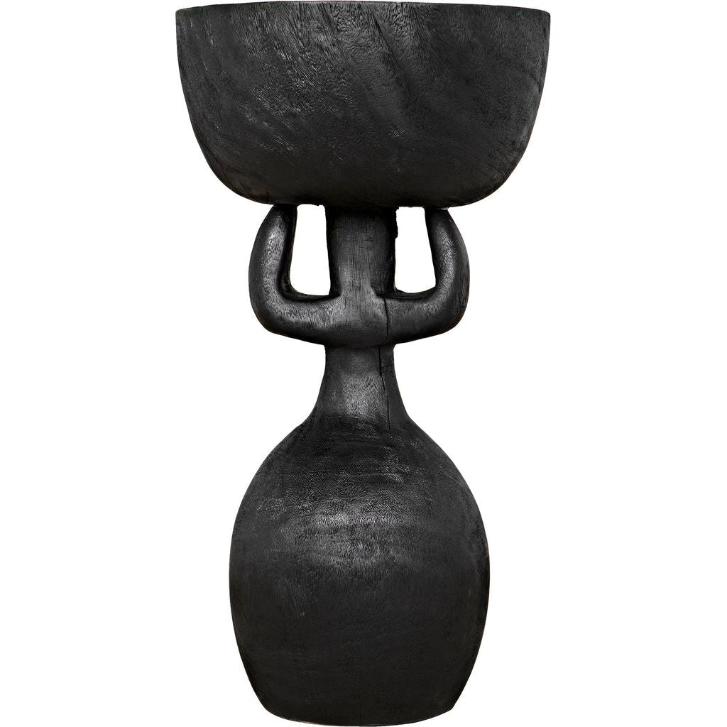 Primary vendor image of Noir Achebe Side Table - Munggur, 14"