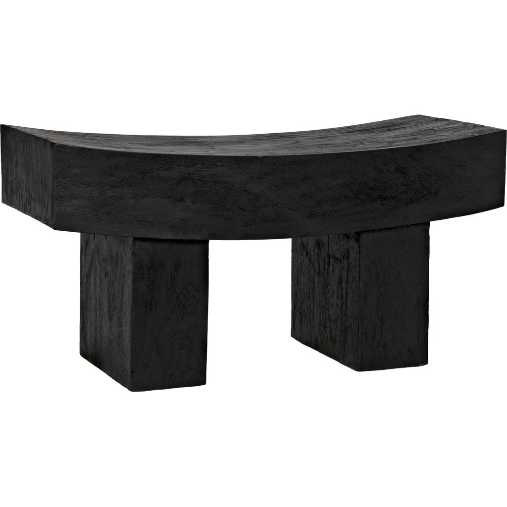 Primary vendor image of Noir Bow Bench - Munggur, 36" W