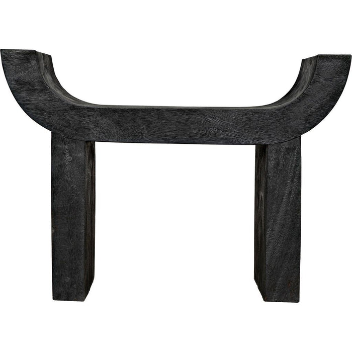 Noir Kazuo Stool - Munggur, 31" W