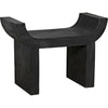 Noir Kazuo Stool - Munggur, 30.5" W