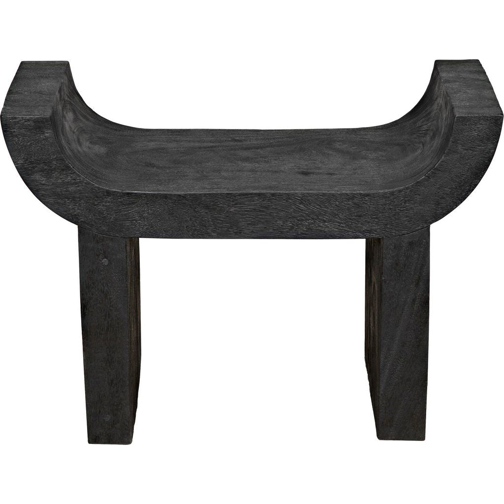 Primary vendor image of Noir Kazuo Stool - Munggur, 30.5" W