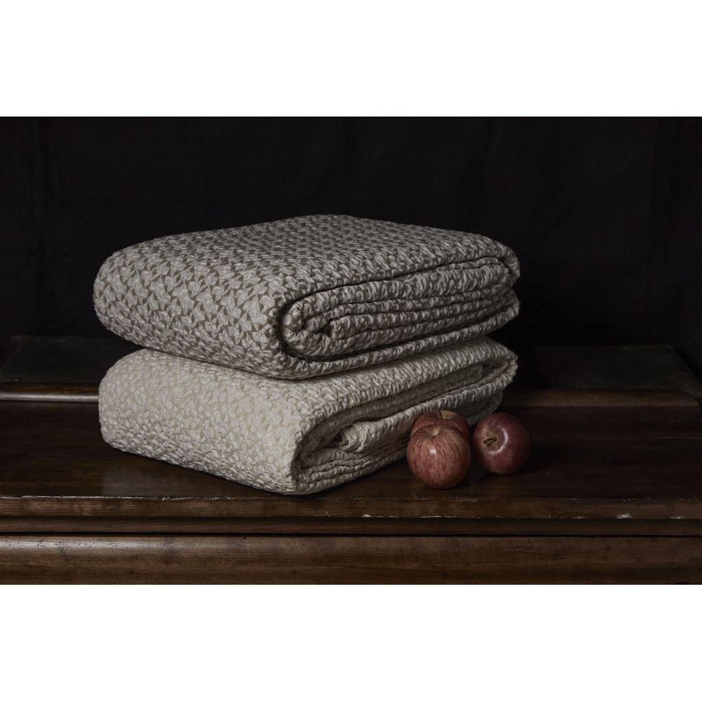 TL at Home Cypress Cotton Throw, Blankets, Shams and/or Decorative Pillows