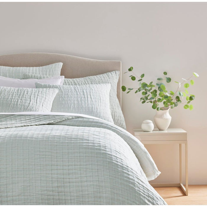 TL at Home Devon Stonewashed, Reversible Coverlet and/or Sham