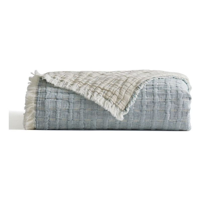TL at Home Devon Stonewashed, Reversible Coverlet and/or Sham