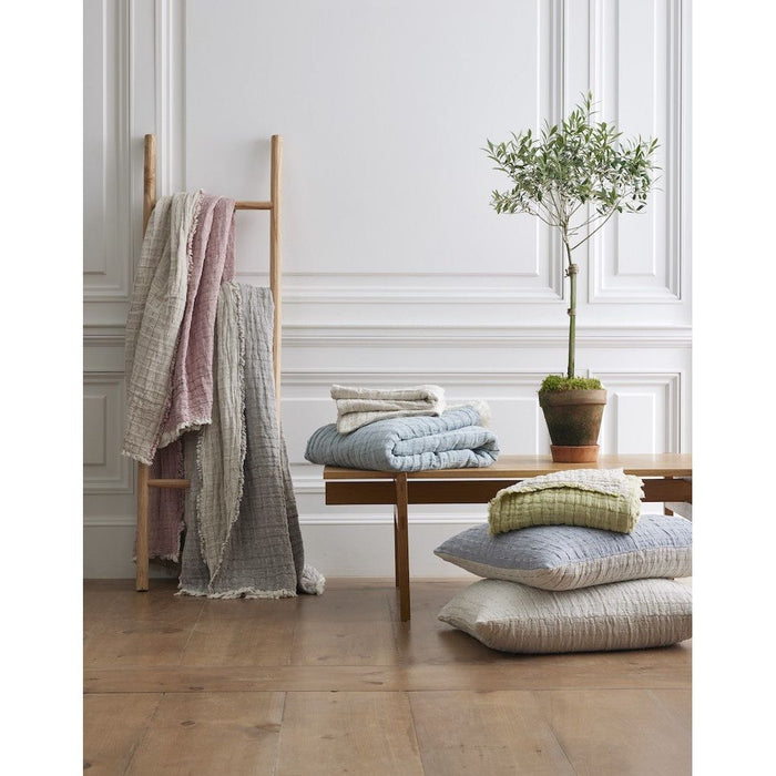 TL at Home Devon Stonewashed, Reversible Coverlet and/or Sham