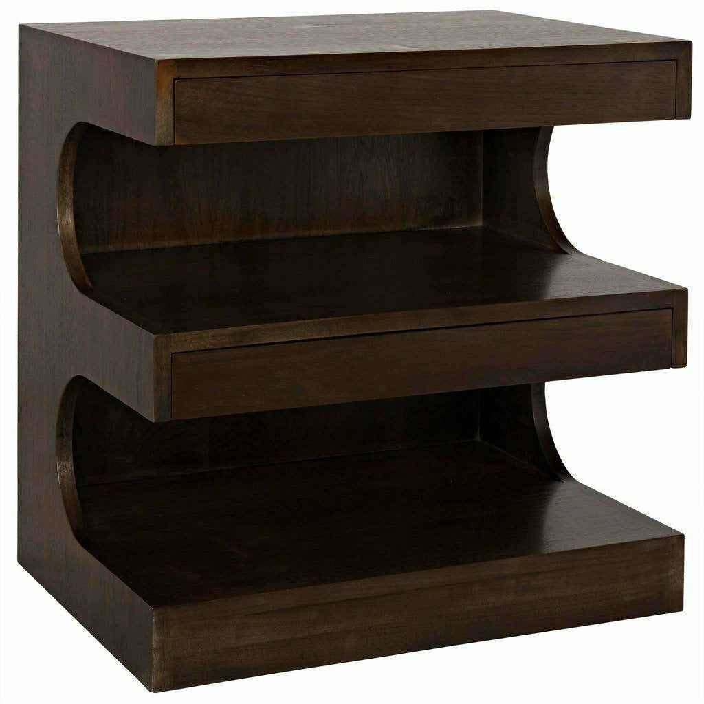 CFC Radcliff Side Table, Walnut, Light Shellac-Side Tables-CFC-Heaven's Gate Home, LLC