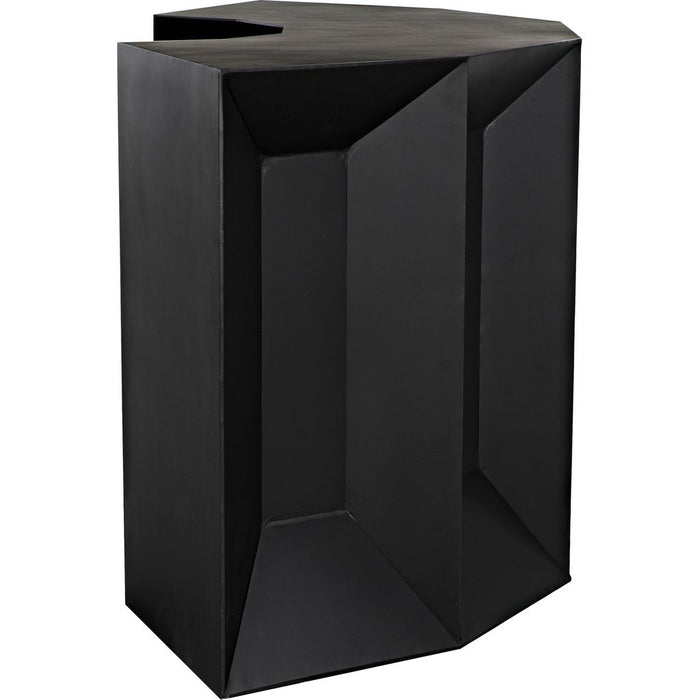 Noir Peter Bar - Industrial Steel, 78" W