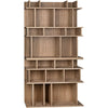 Primary vendor image of Noir Rashi Bookcase, Washed Walnut, 46" W