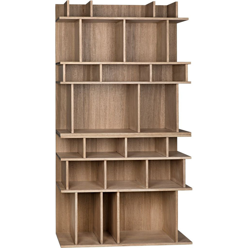 Primary vendor image of Noir Rashi Bookcase, Washed Walnut, 46