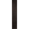 Noir Tubula Bookcase, Ebony Walnut, 16" W