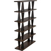 Noir Mood Bookcase, Ebony & Dark Walnut, 46" W