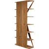 Noir Vetra Bookcase, Teak, 40" W