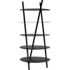 Noir Gautama Shelf, Black Metal - Industrial Steel, 29" W