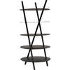 Noir Gautama Shelf, Black Metal - Industrial Steel, 29" W