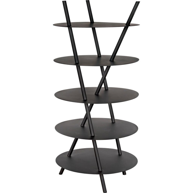 Primary vendor image of Noir Gautama Shelf, Black Metal - Industrial Steel, 29