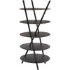 Primary vendor image of Noir Gautama Shelf, Black Metal - Industrial Steel, 29" W