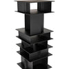 Noir Pisa Shelf, Black Steel, 25" W